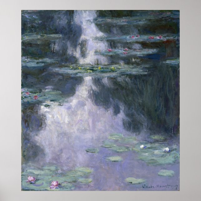 Póster Ninfas de Claude Monet (Frente)
