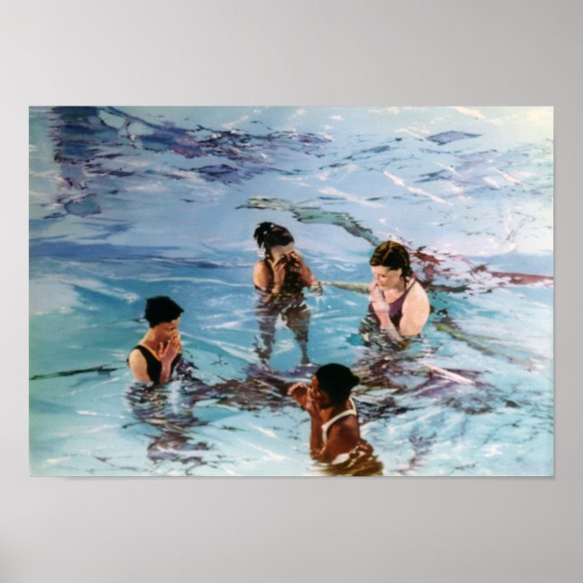 Póster Ninfas en el agua/Ninfhs na água (Frente)