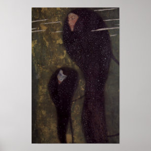 Poster Ninfas (Peixes Prateados) — Gustav Klimt