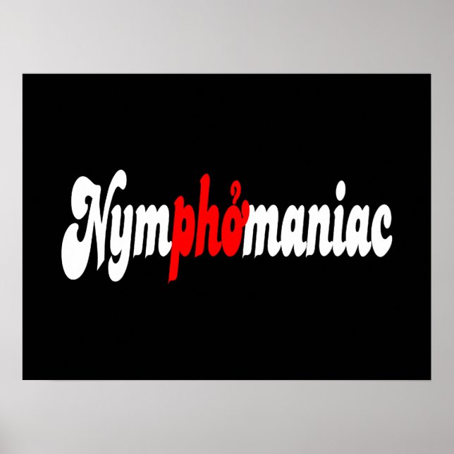 Póster Ninfomaníaco (Frente)