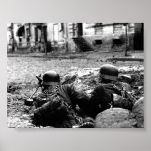 Póster Ninho de Arma da Máquina Alemã