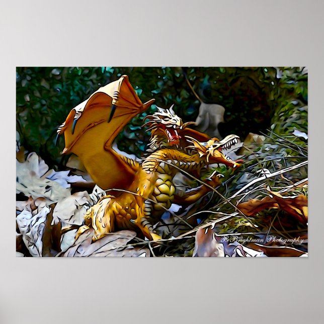 Póster Ninho de Dragões ouros (Frente)