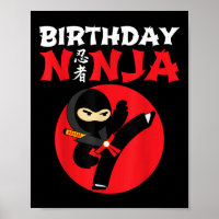 Ninja de Aniversário - Festa de Aniversário Ninja 