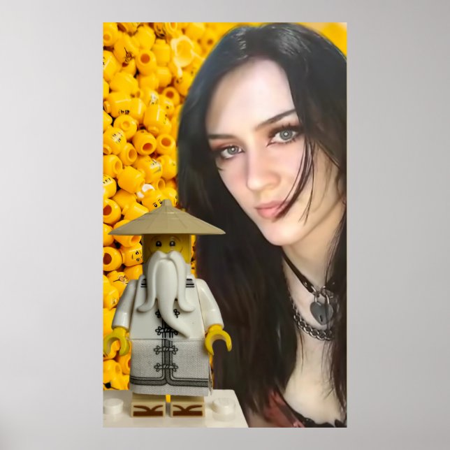 Poster Ninjagogoddese & Wu (Frente)