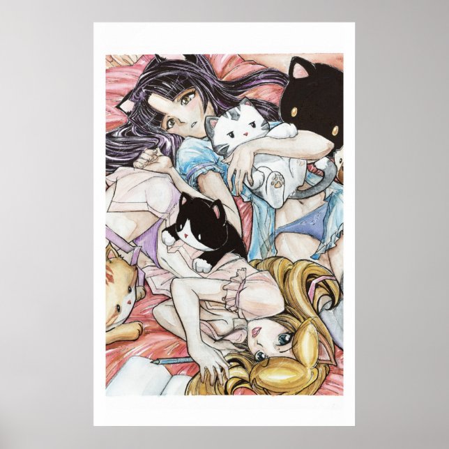 Poster Ninji & Momo (Frente)