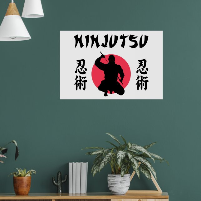Poster Ninjutsu Sol Nascente   (Sala de Estar 1)