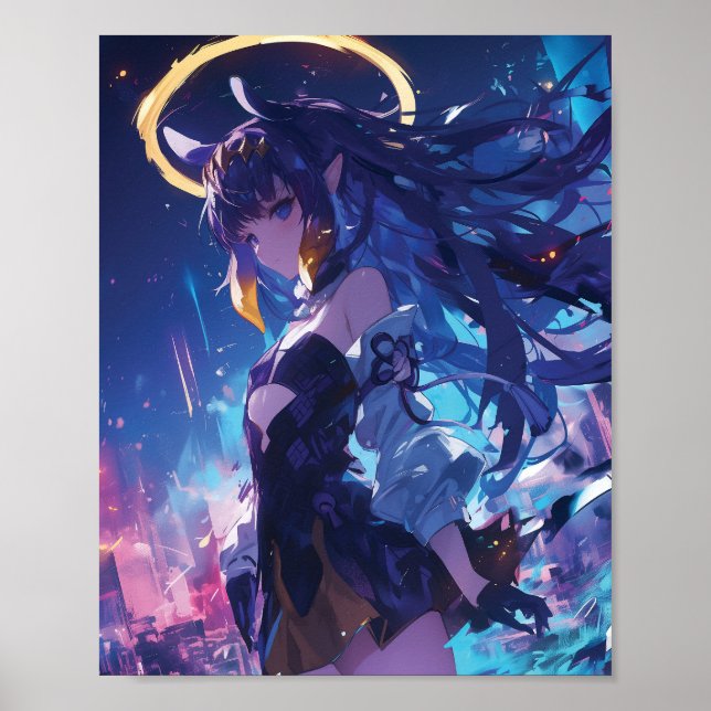 Poster Ninomae Ina'nis - Hololive | Pôster (Frente)