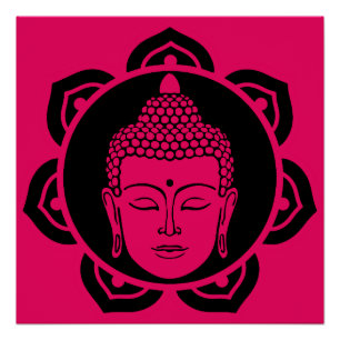 Póster Nirvana budista