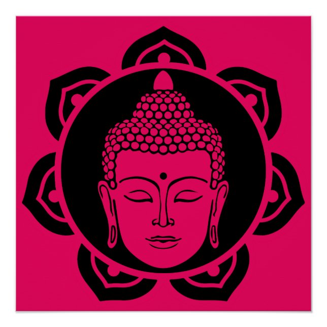 Póster Nirvana budista (Frente)