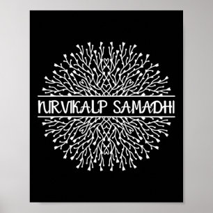 Poster Nirvikalp Samadhi Mandala Geometria Fractal Sagrad
