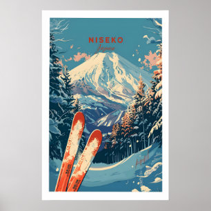 Poster Niseko Imprimir Japão 1