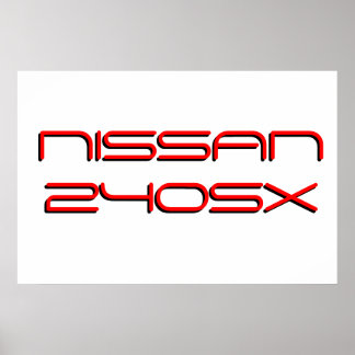 Poster Nissan 240SX