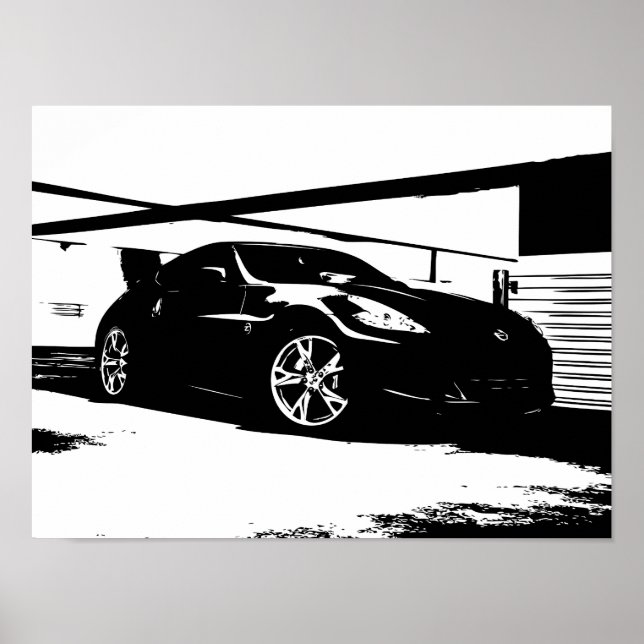 Póster Nissan 370Z (Frente)