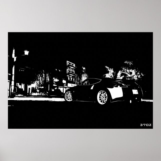 Póster Nissan 370Z (Frente)