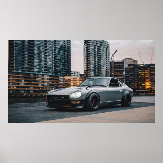 Poster Nissan S30 Datsun 240Z (Frente)