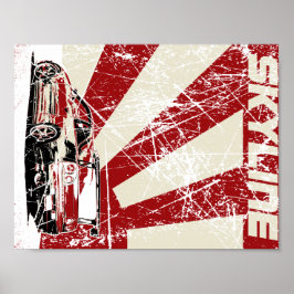 Poster Nissan Skyline