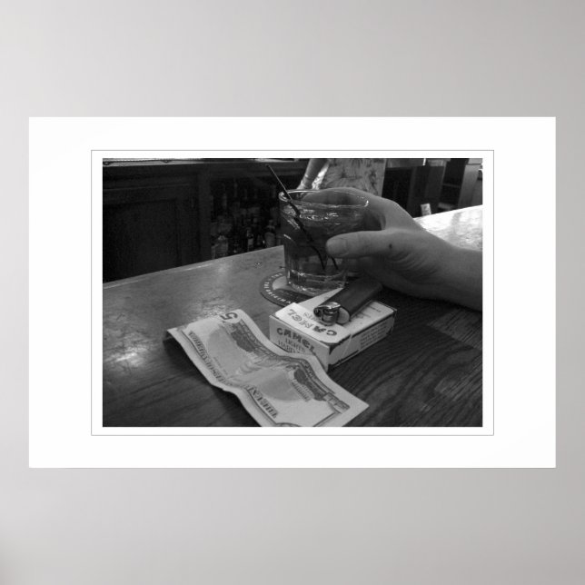 Póster nite de restaurante (Frente)