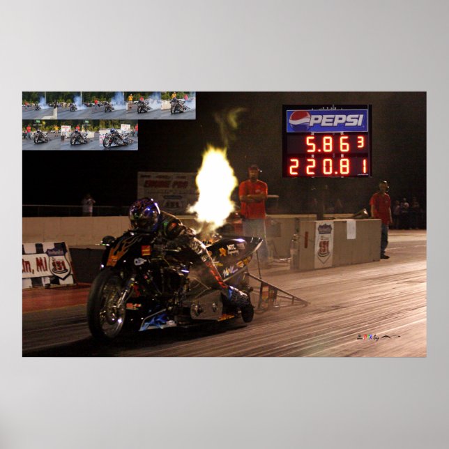 Poster Nitro Fire (Frente)