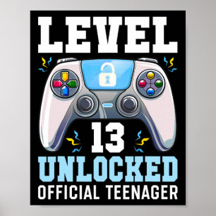 Poster Nível 13 13 do jogo de vídeo desbloqueado Aniversá