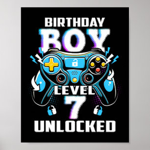 Poster Nível 7 7 do jogo de vídeo desbloqueado Birthday G
