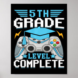 Poster Nível De 5 De Crianças - Classe De Jogador Complet