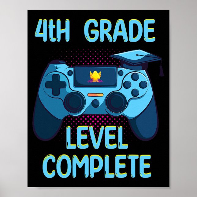 Poster Nível de Grau Concluído No Último Dia De Formando  (Frente)