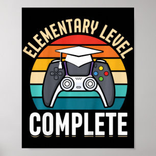 Poster Nível Elementar - Gamer Cl Completa De Graduação 2