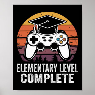 Poster Nível Elementar - Gamer Cl Completa De Graduação 2