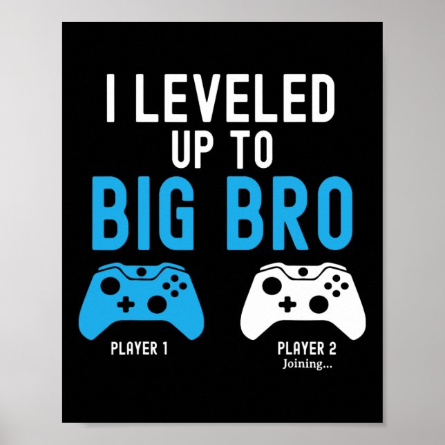 Poster Nivelando Para A Reprodução De Vídeo Do Big Brothe (Frente)