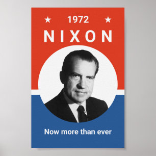 Póster Nixon - Agora Mais Do Que Nunca - 1972