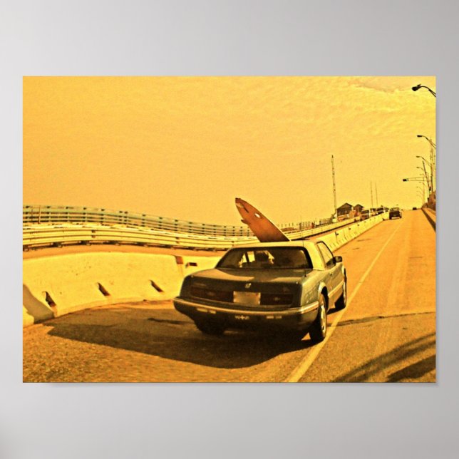 Poster NJ Surfing Kook (Frente)