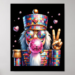 Poster Nk Disco Quebra-Nozes Bubblegum Natal Para Homens 