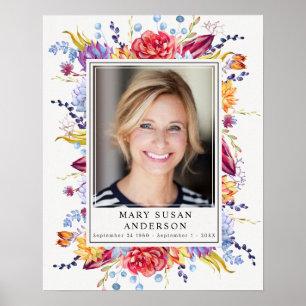 Poster No Adoro Sinal de Boas-vindas de Foto de Memória