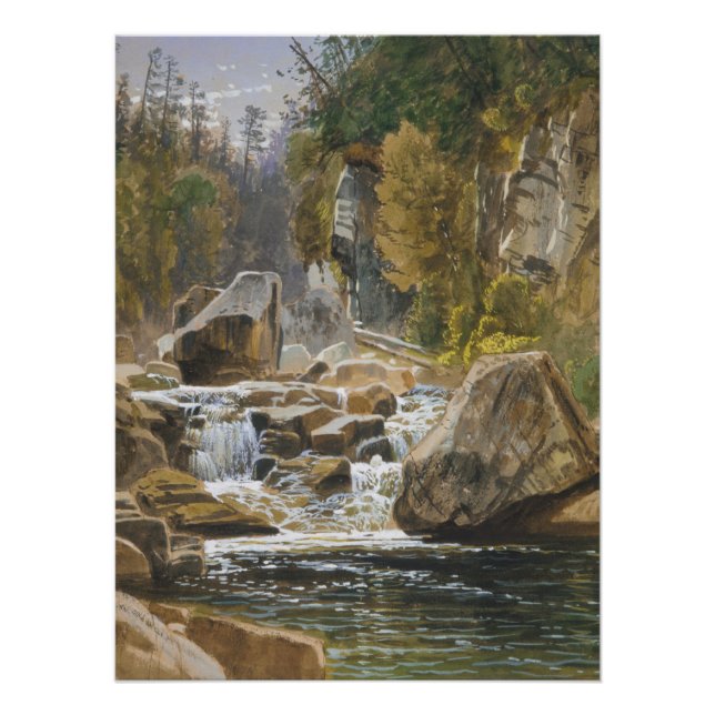 Póster No Ausable | James David Smillie Art (Frente)