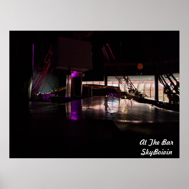 Poster no bar (Frente)