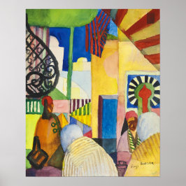 Poster No Bazar | Auguste Macke |
