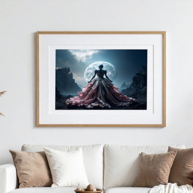 Poster No brilho da lua (Criador carregado)