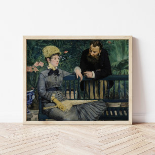 Poster No Conservatório   Édouard Manet