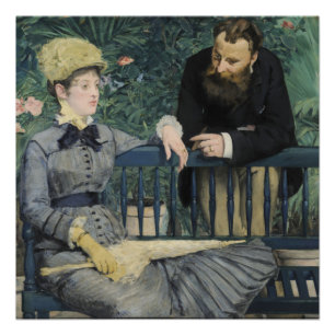 Póster No Conservatório Edouard Manet