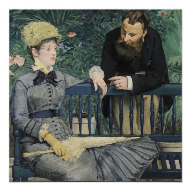 Póster No Conservatório Edouard Manet (Frente)