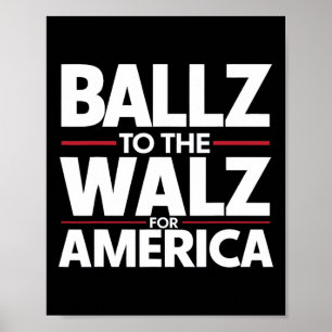 Poster No Contexto de Ballz WAlzheimer Mn Kamala Harris 2