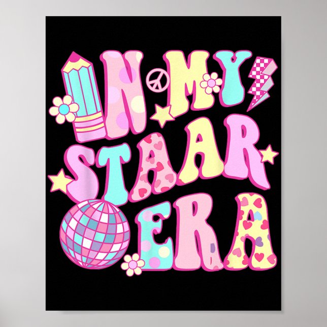 Poster No Dia de Prova de Estudantes em Disco na Minha Ép (Frente)