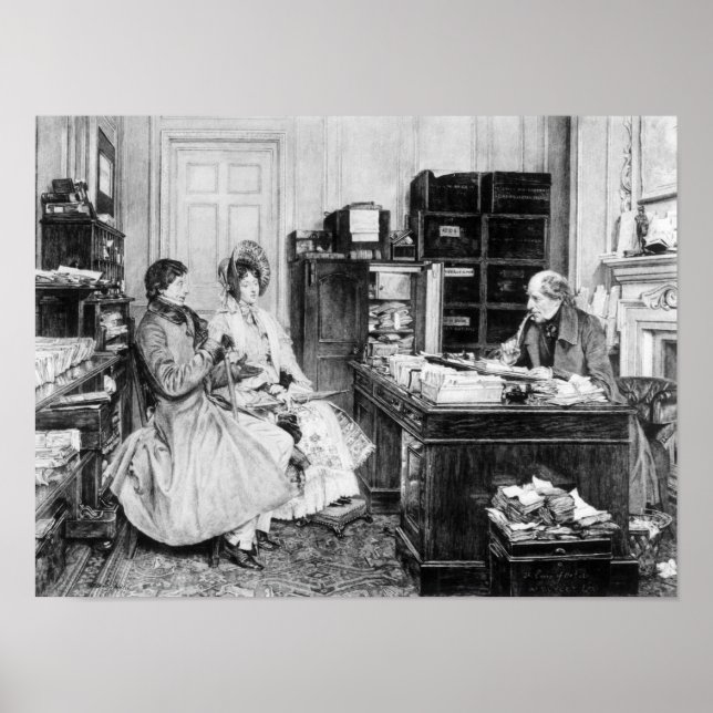 Póster No escritório do solicitador (Frente)