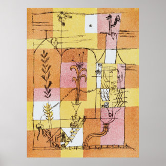 Poster No Espírito de Hoffmann (1921) por Paul Klee