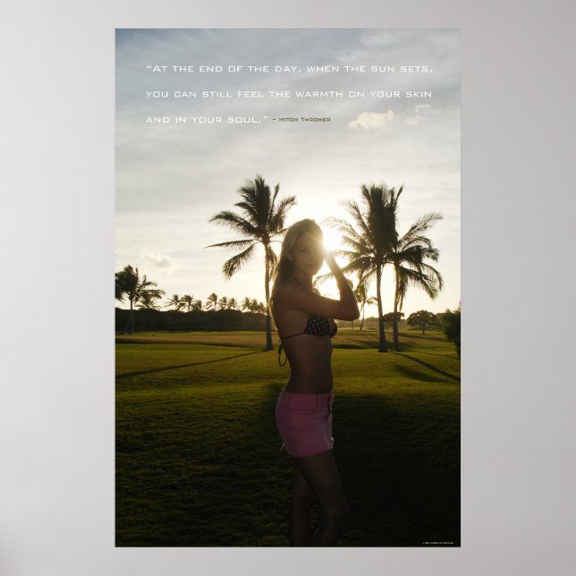 Poster No final do dia (Frente)
