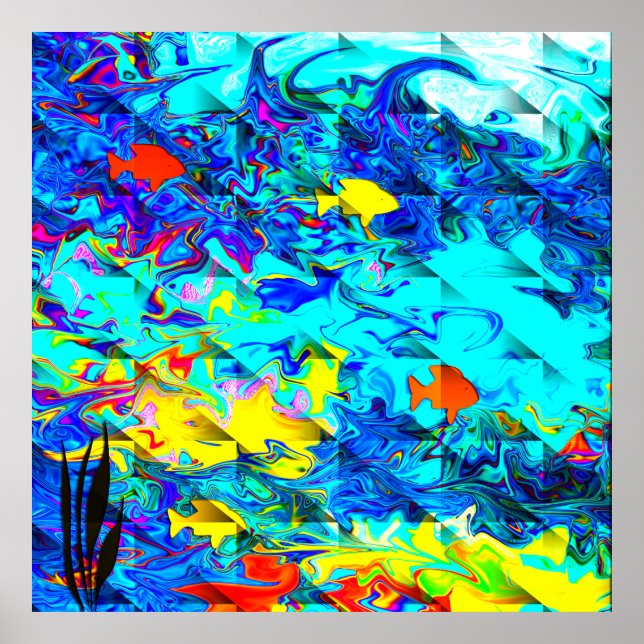 Poster No fundo dos nossos mares...... (Frente)