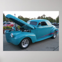 PÓSTER NO HOOD 1940 CHEVY