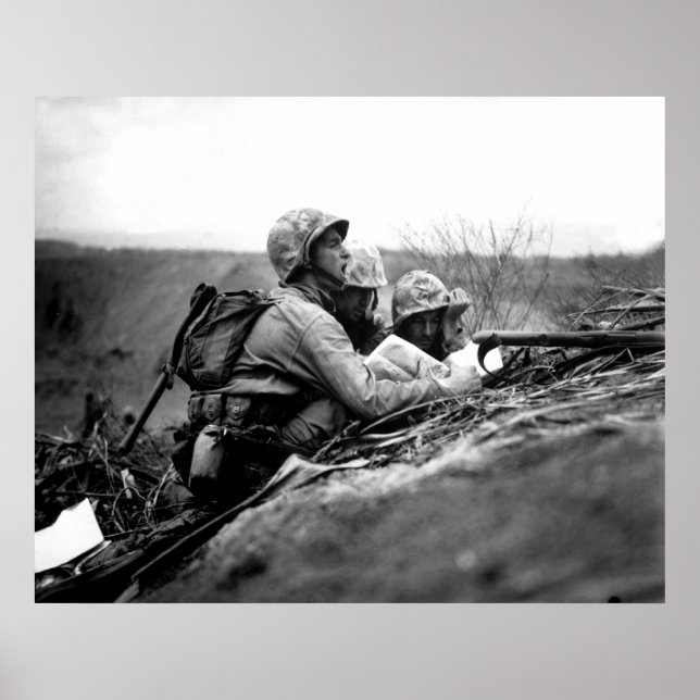 Póster No Iwo Jima (Frente)