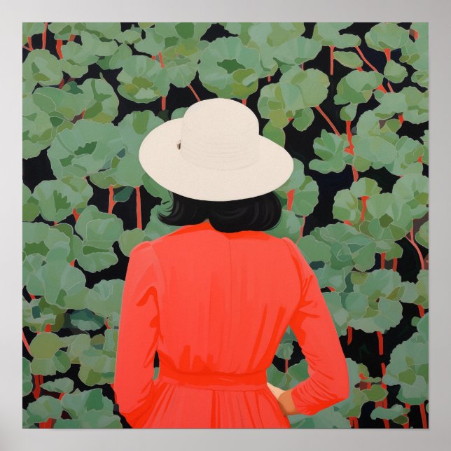 Poster No Jardim (Frente)