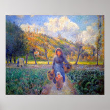 No Jardim Vegetal Camille Pissarro 1881